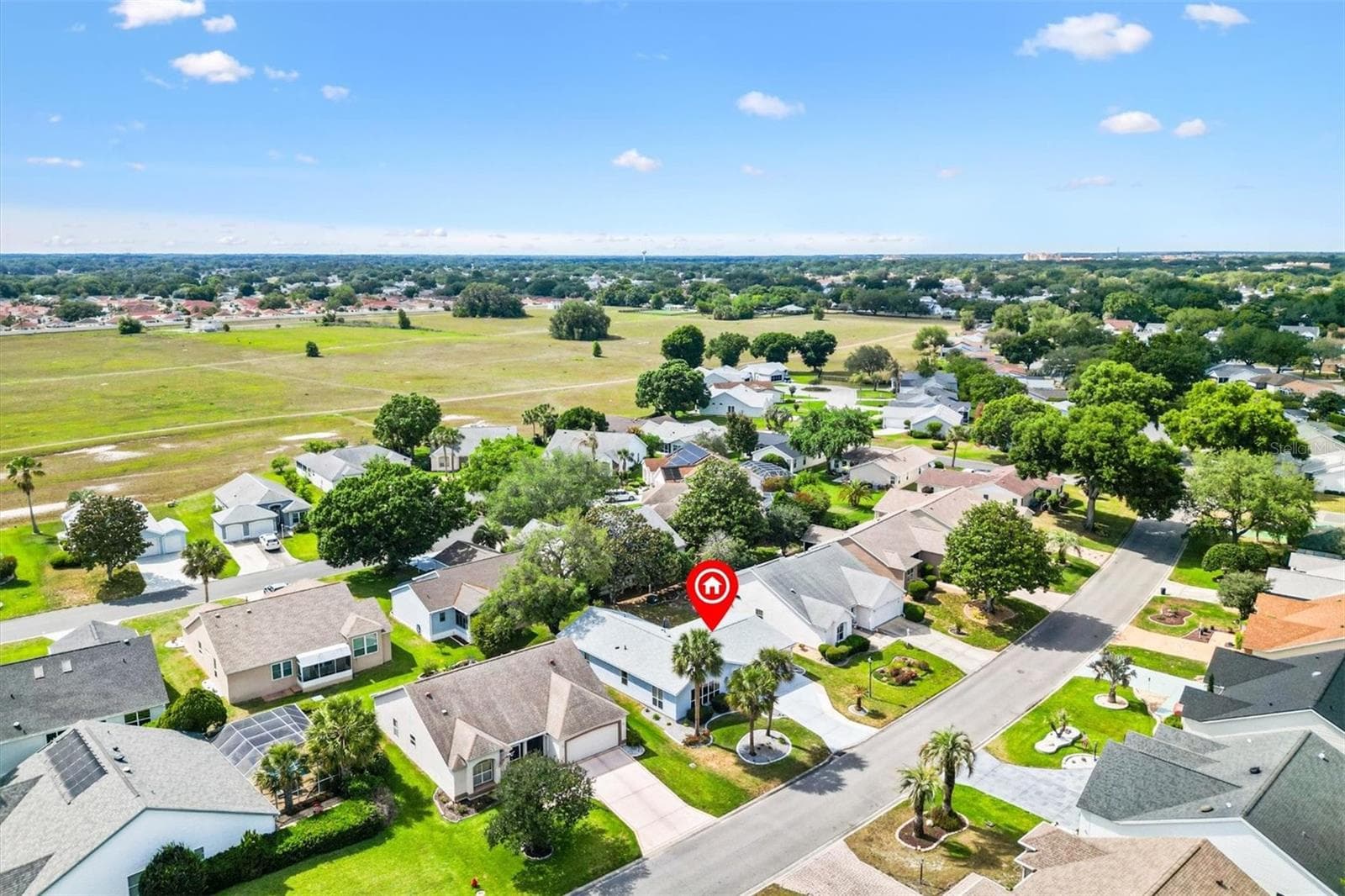 Aerial - 406 DEL MAR DR, LADY LAKE