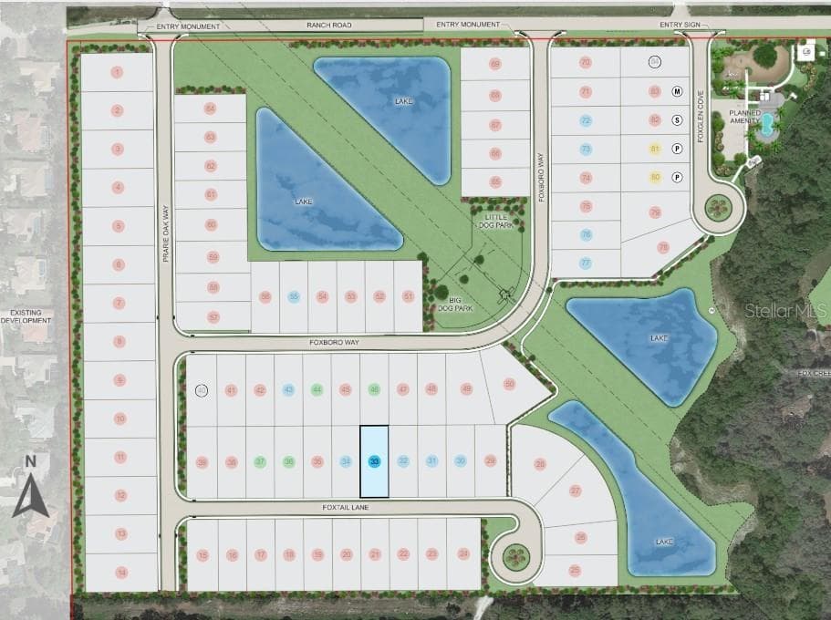 15524 Foxtail Lane Site Map - 15524 FOXTAIL LN, NOKOMIS