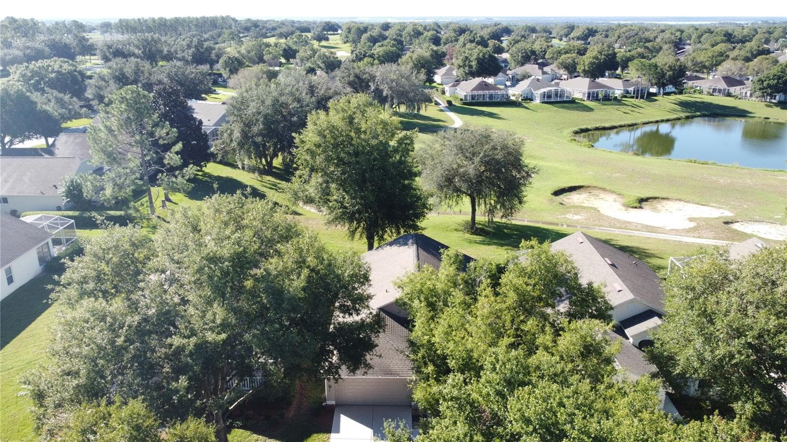 Aerial View of back - 4004 CAPLAND AVE, CLERMONT