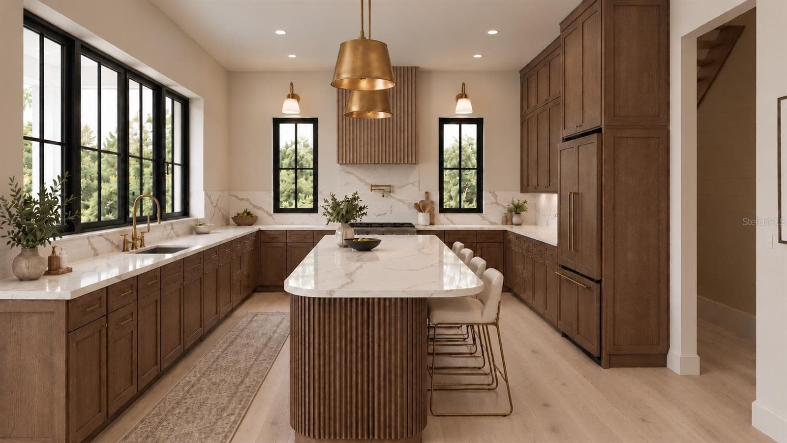 Kitchen rendering; please note that finishes and colors may vary slightly from the final product. - 146 17TH AVE SE, ST PETERSBURG