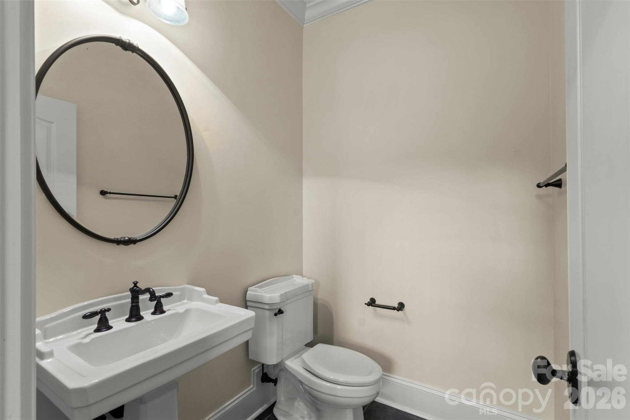 Lower level half bath - 973 Pinnacle Drive, Iron Station