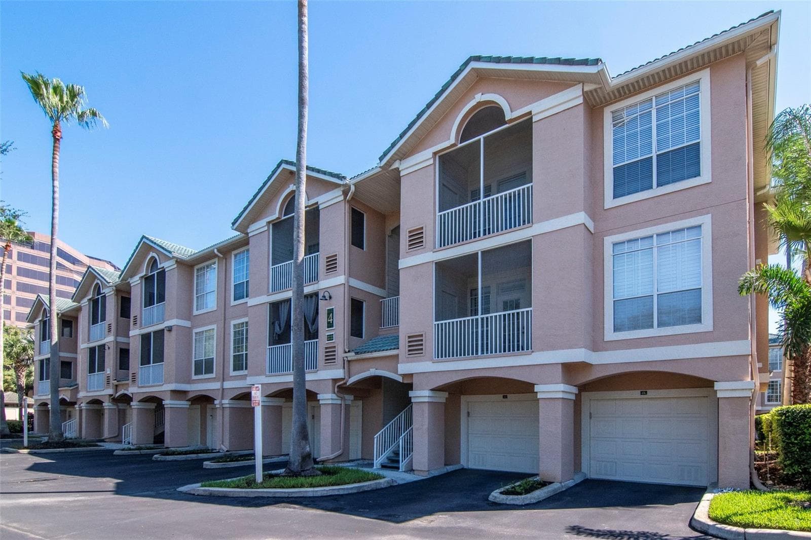 Building Front- Unit Top Right - Garage 2nd - 4309 BAY CLUB CIR #4309, TAMPA
