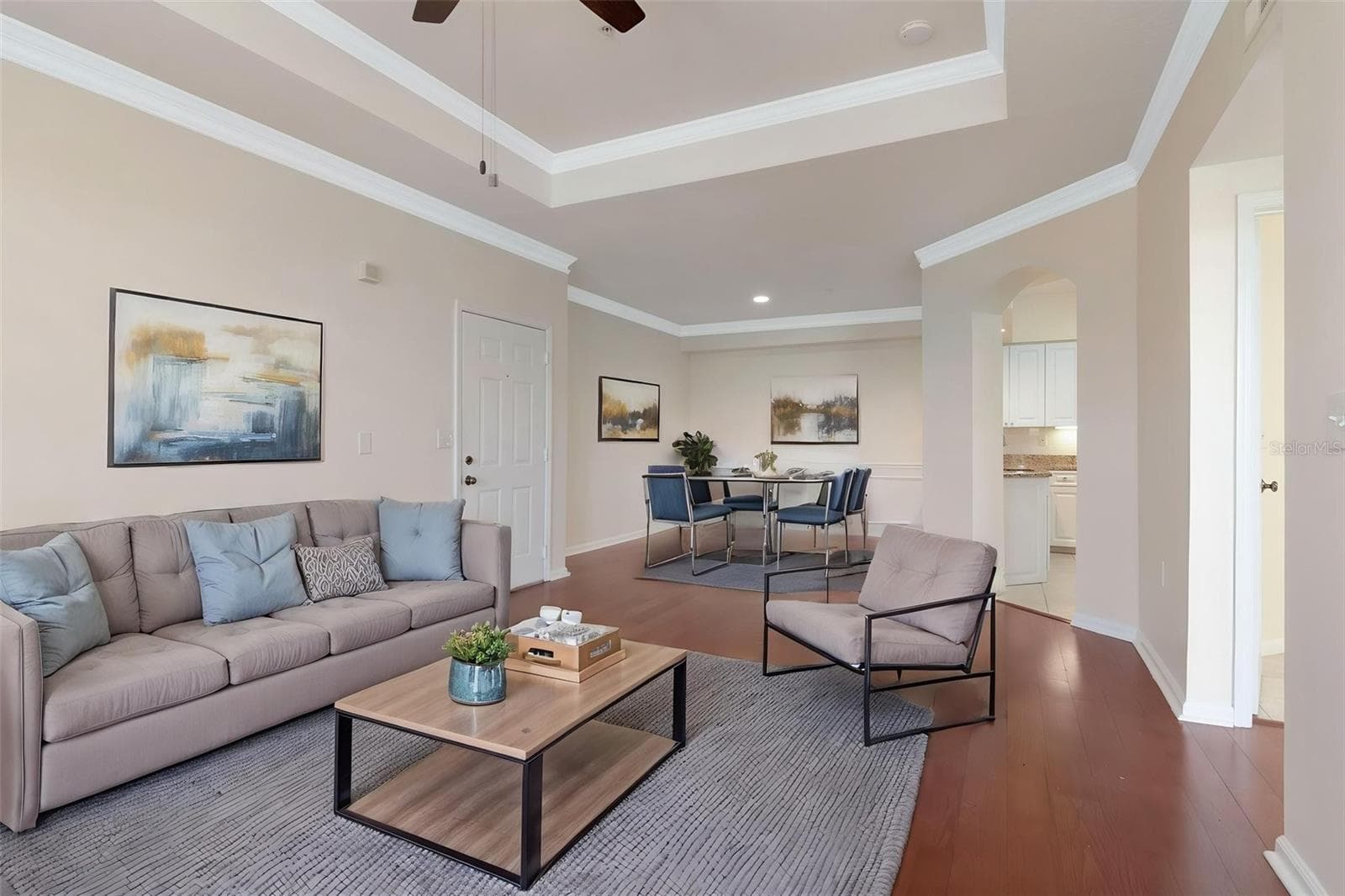 Staged Living/Dining - 4309 BAY CLUB CIR #4309, TAMPA