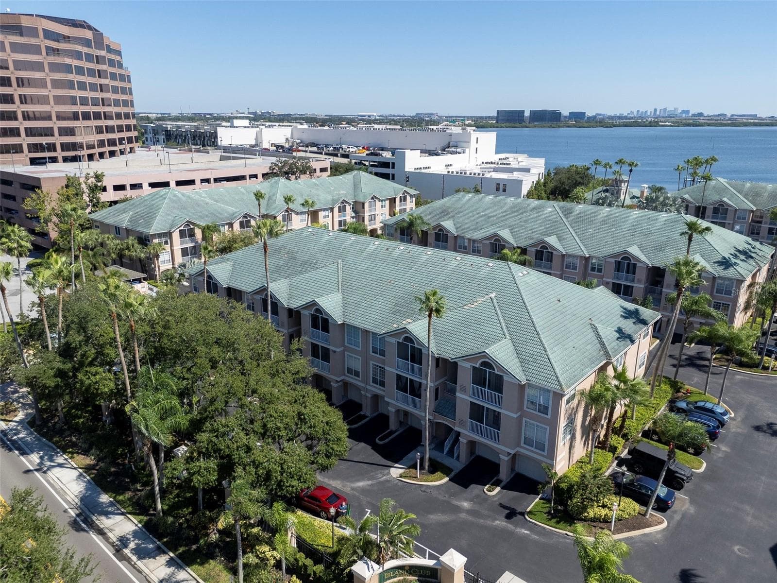 Aerial View - 4309 BAY CLUB CIR #4309, TAMPA