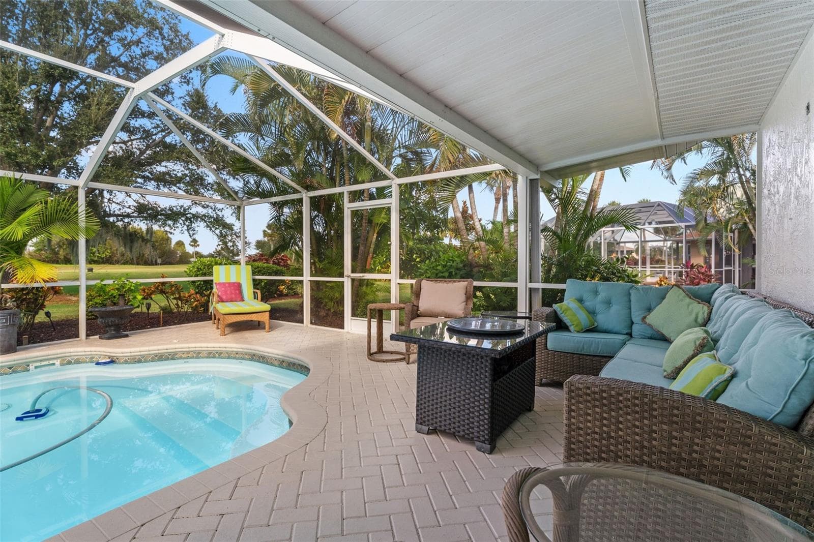 Covered lanai - 966 N DORAL LN, VENICE
