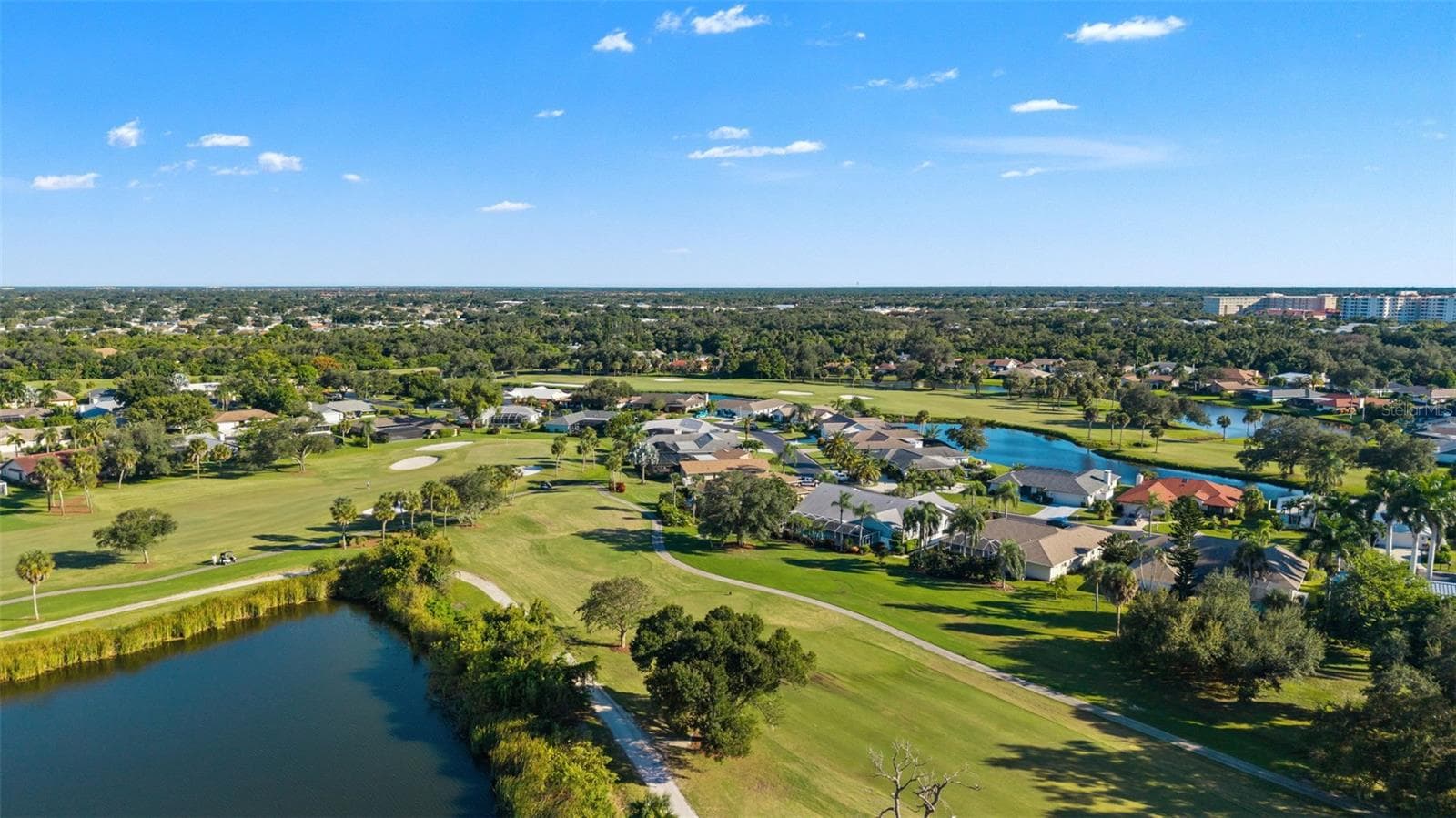 Backyard view - 966 N DORAL LN, VENICE