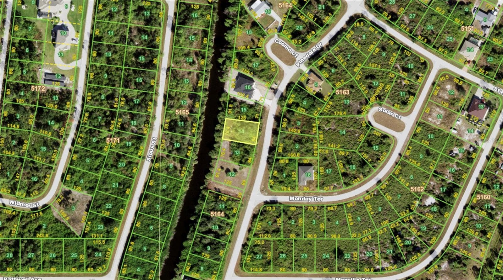 Land at 7751 PINEDALE DR, PORT CHARLOTTE, photo 3 of 3