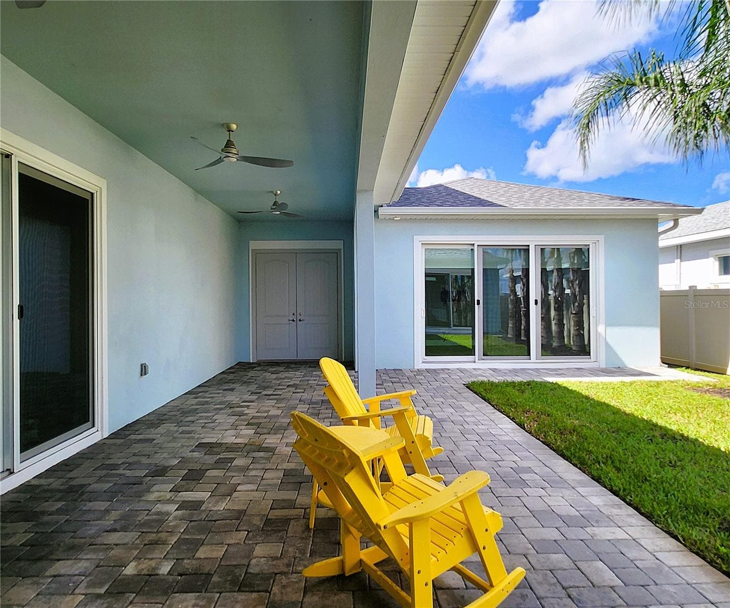 Lanai Dimensions: 9 ft wide by 41 ft deep - 8896 DRUMMER PLANK DR, WESLEY CHAPEL