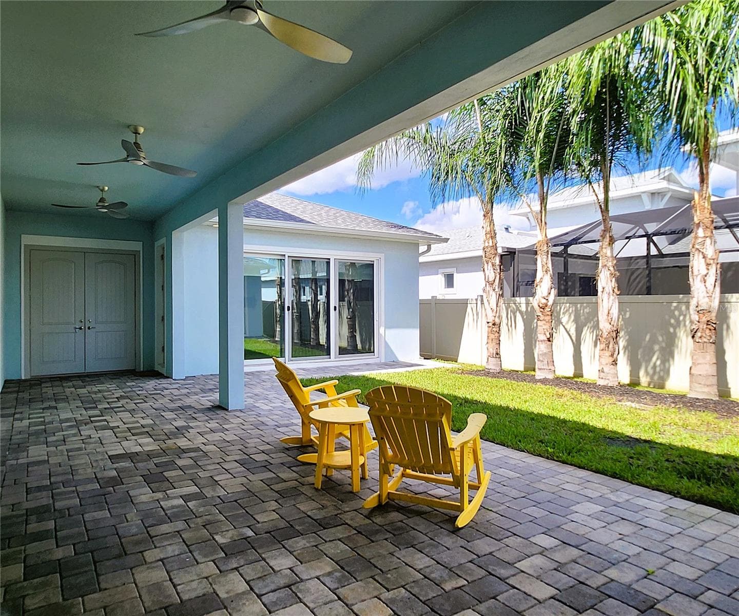 Lanai Dimensions: 9 ft wide by 41 ft deep - 8896 DRUMMER PLANK DR, WESLEY CHAPEL