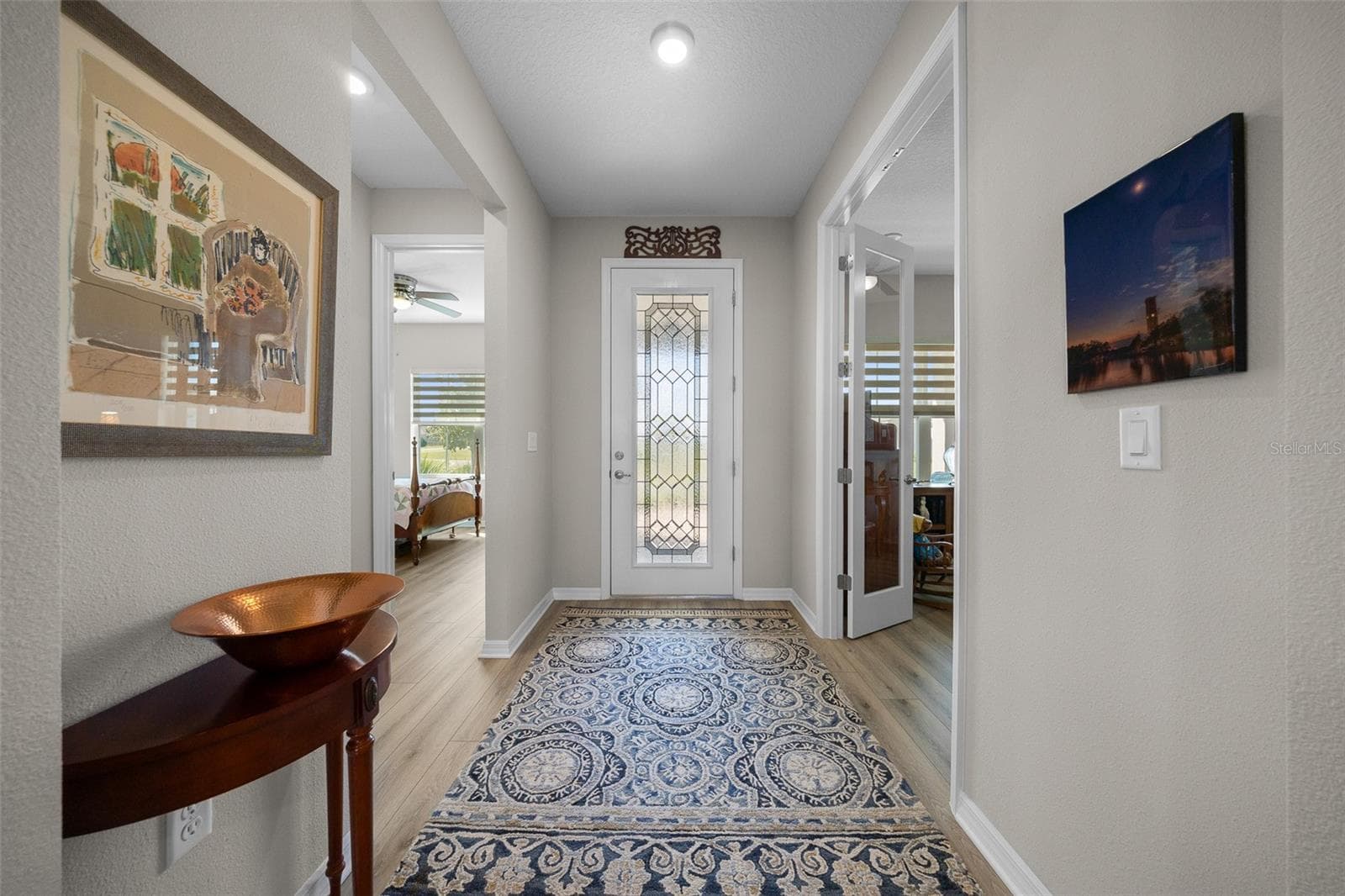 Beautifully upgraded front door - 10691 SW 99TH PL, OCALA