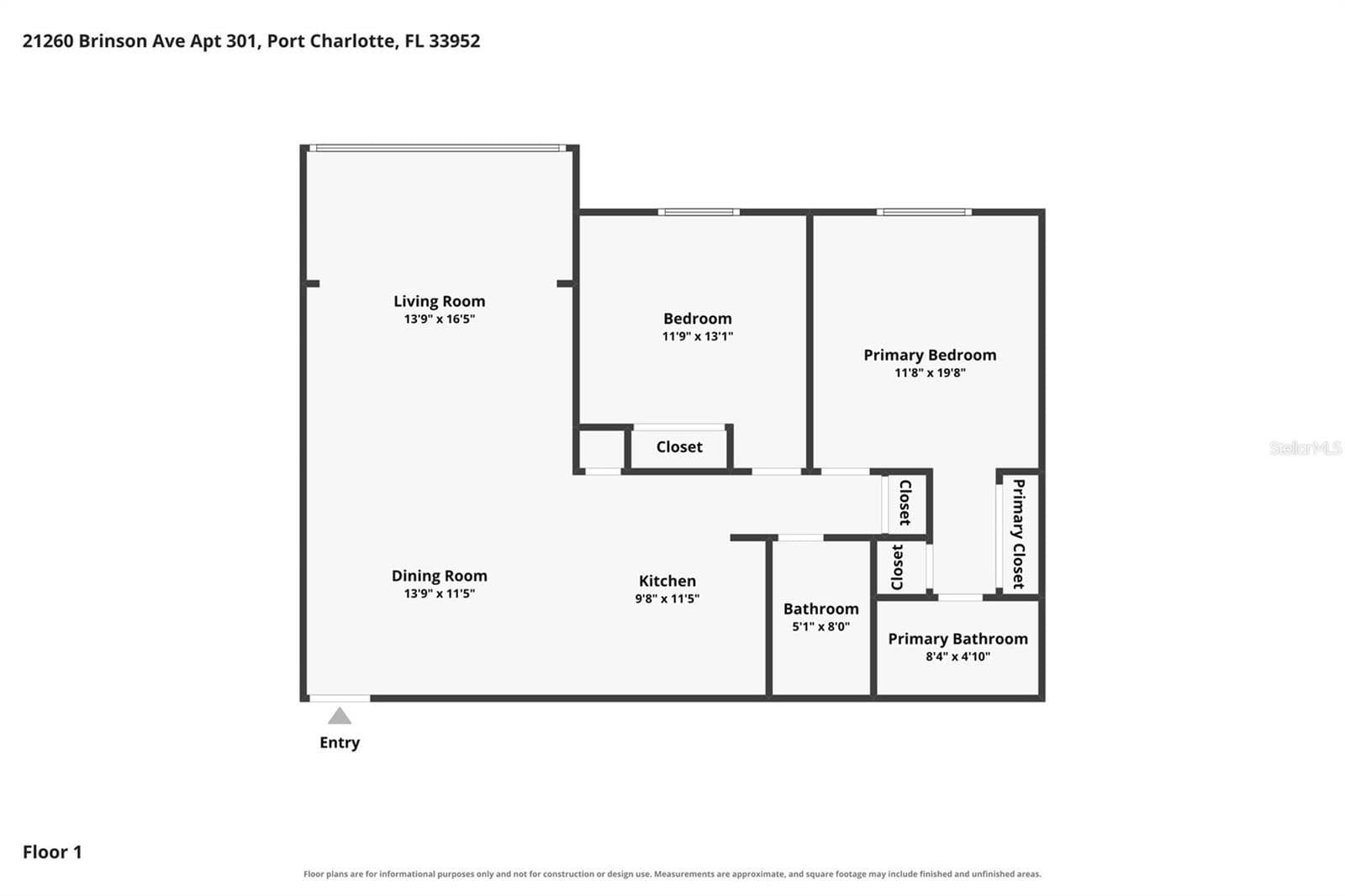 Condominium at 21260 BRINSON #301, PORT CHARLOTTE, photo 19 of 19