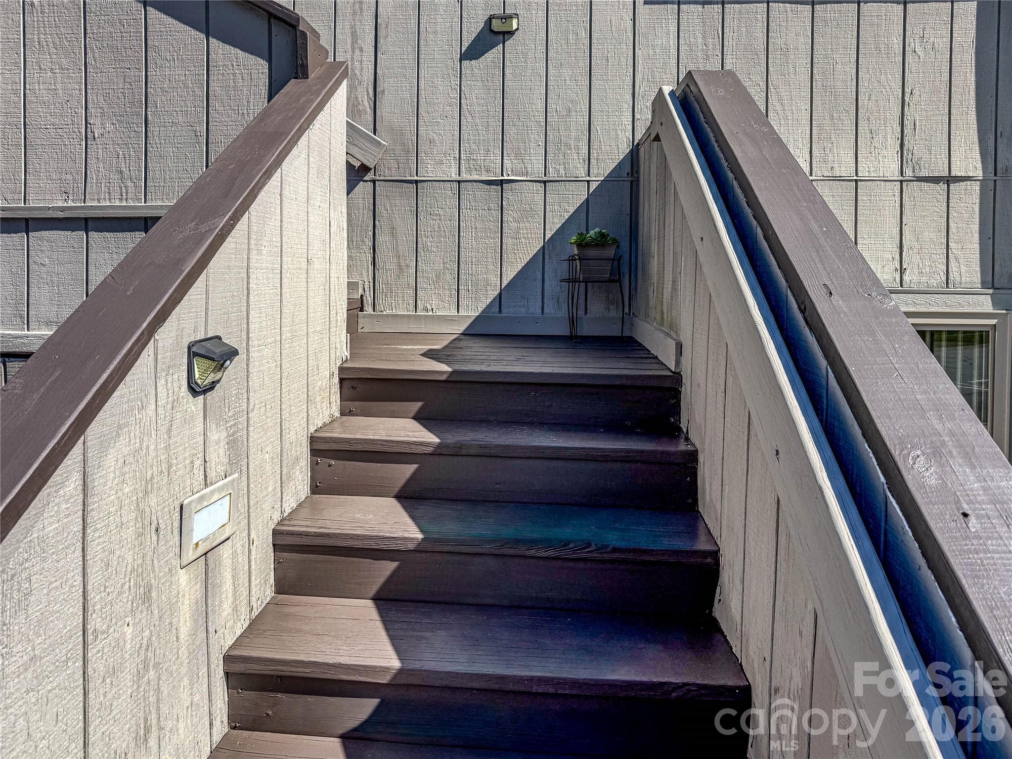 New Paint on stairs - 8 Lakemoor Lane, Hendersonville