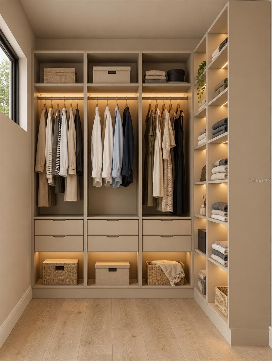 Virtual image - MASTER CLOSET - 6518 SAWYER SHORES LN, WINDERMERE