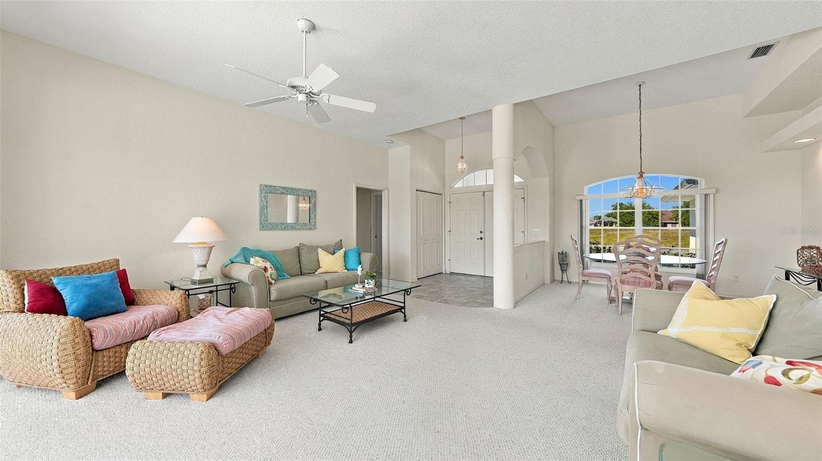 notice the coat closet in the entry way - 12 MEDALIST CT, ROTONDA WEST
