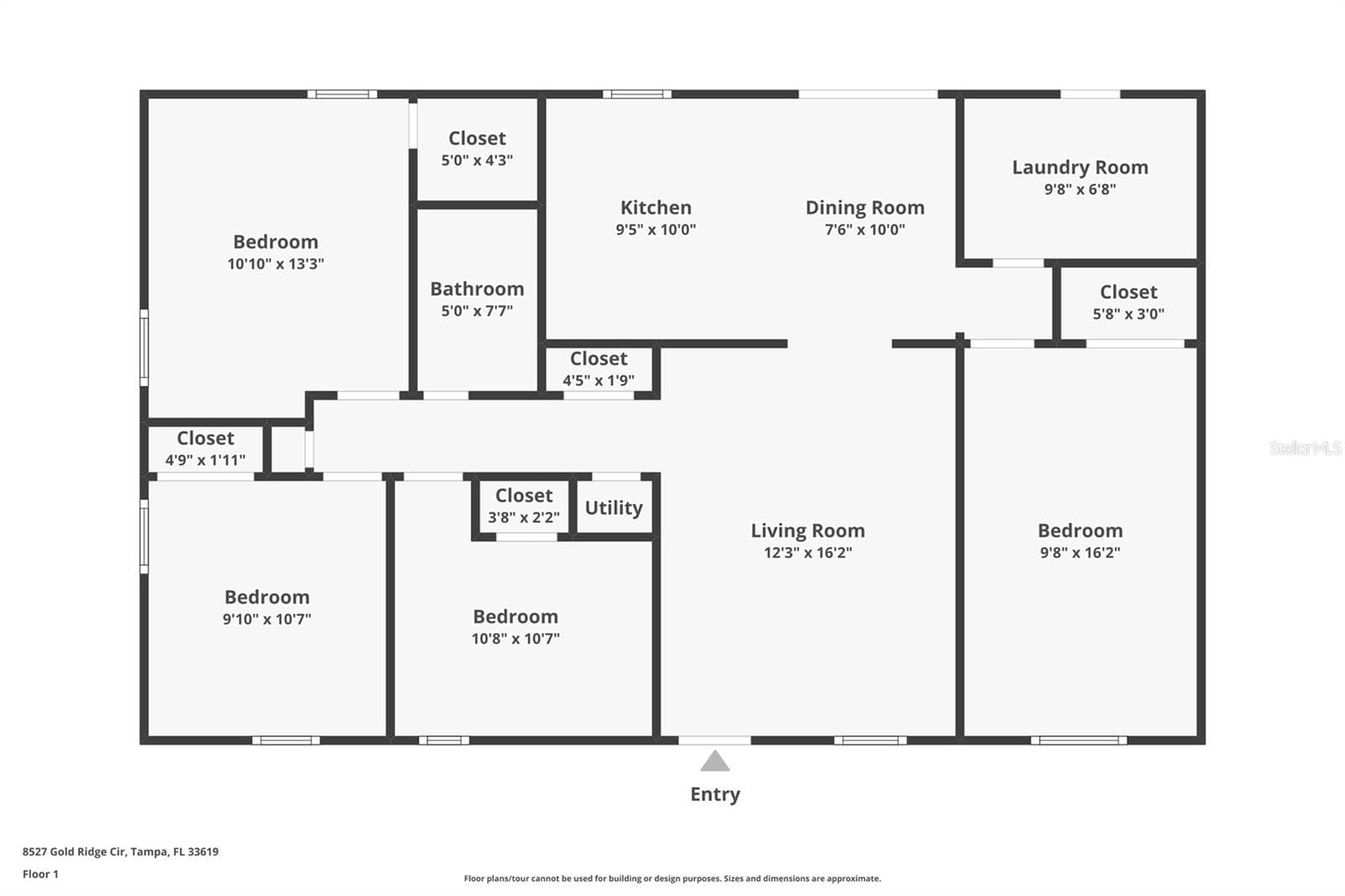 Single Family Residence at 8527 GOLD RIDGE CIR, TAMPA, photo 12 of 23