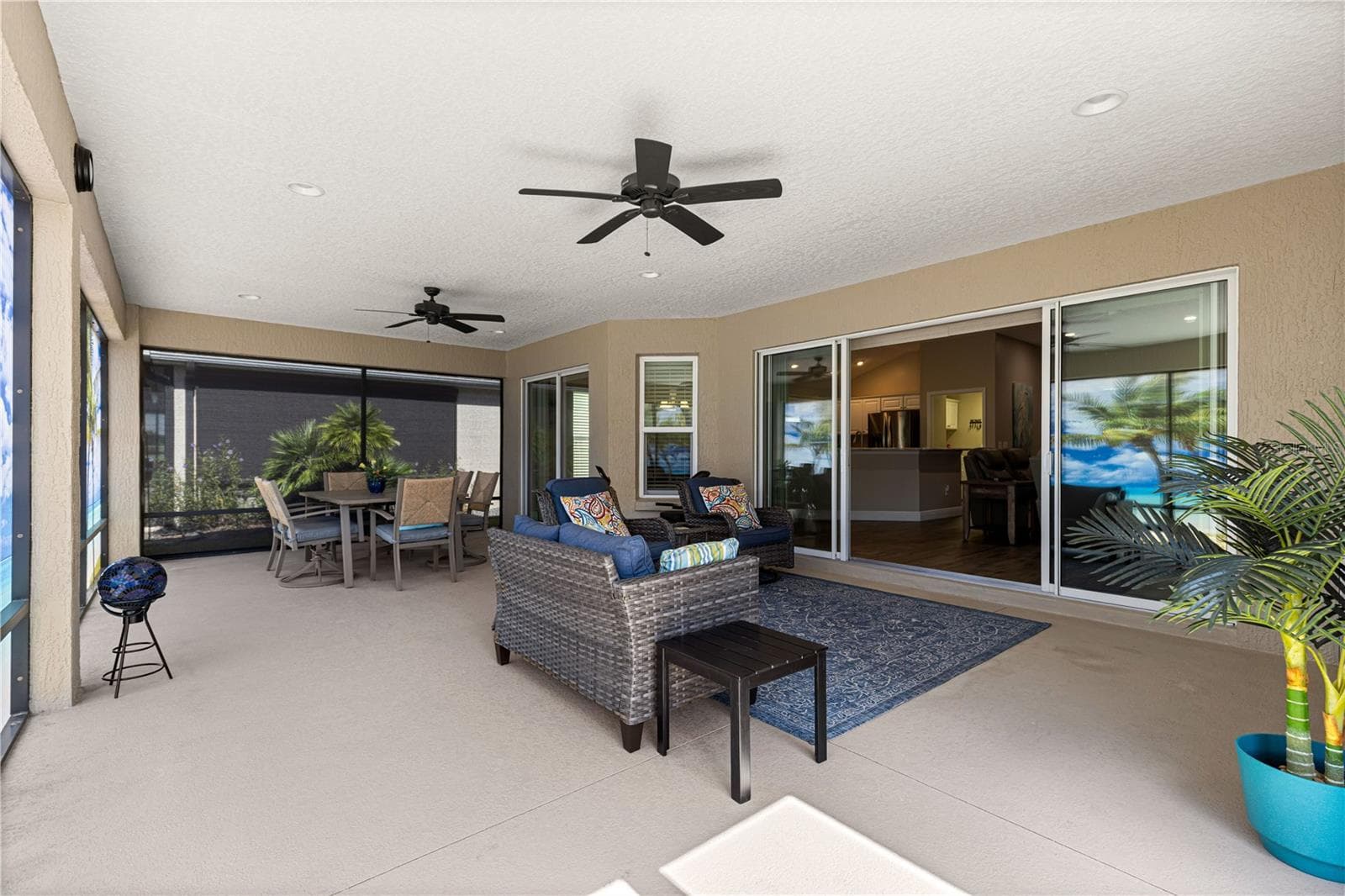 Expanded lanai - 3562 YATES AVE, THE VILLAGES