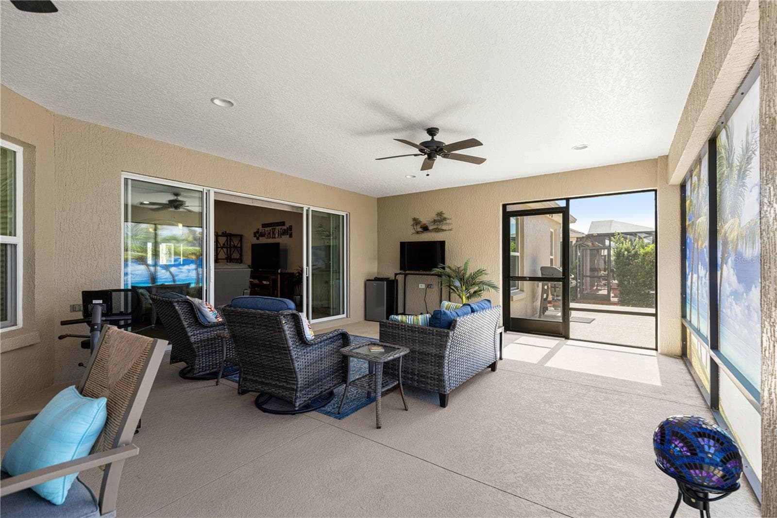 Expanded lanai - 3562 YATES AVE, THE VILLAGES