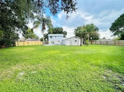 back yard - 2506 PARADISE CIR, KISSIMMEE