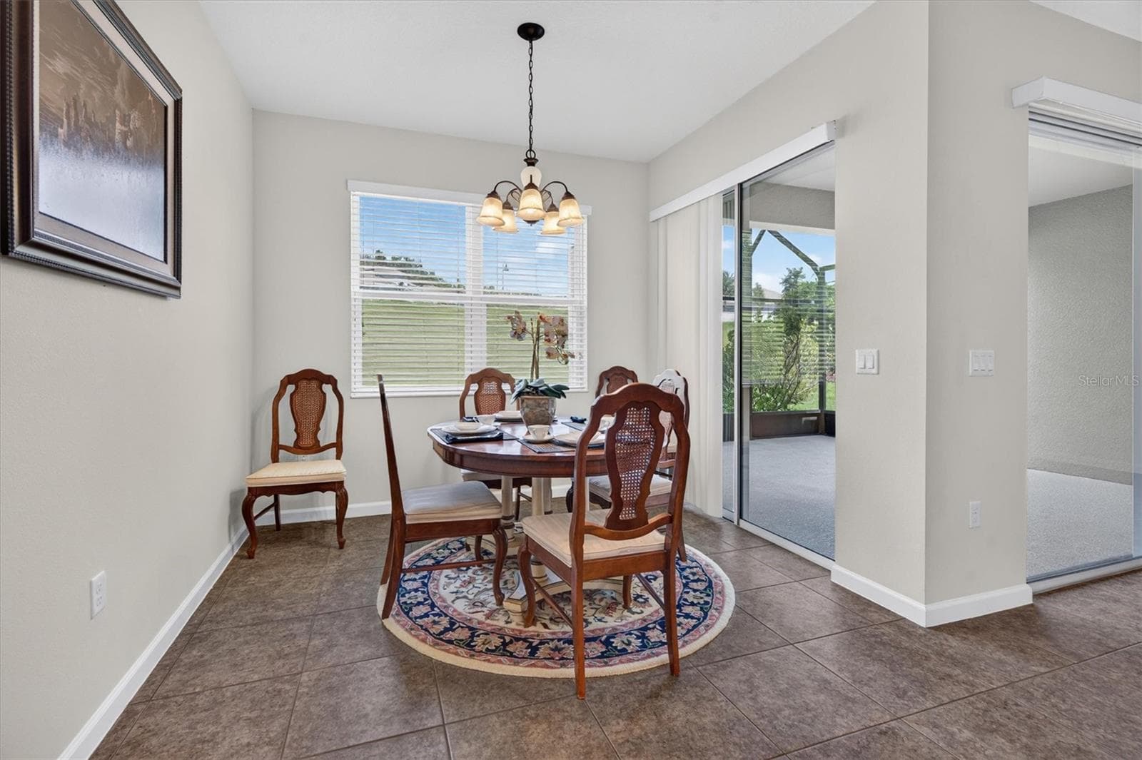 Breakfast room with patio access - 2315 NATOMA BLVD, MOUNT DORA