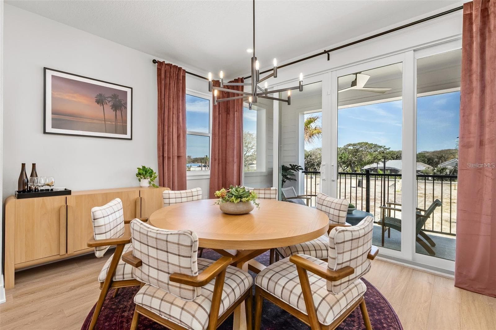 Model Dining Room & Balcony - 2111 TIDEWATCH LOOP, NEW SMYRNA BEACH