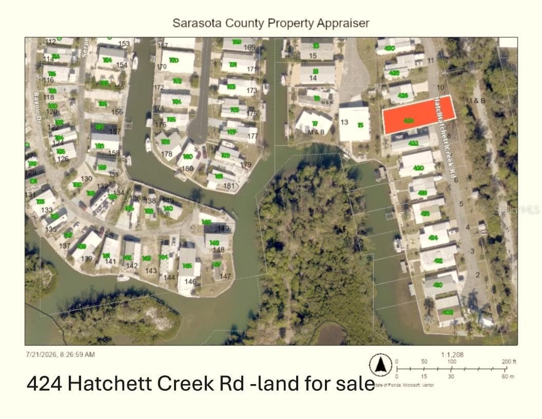 Land at 424 HATCHETT CREEK RD, VENICE, photo 2 of 10