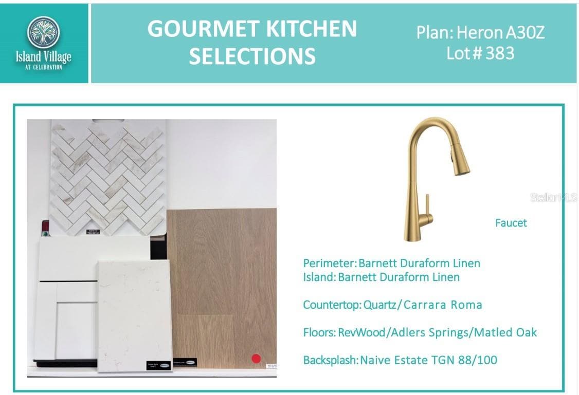 Island Village Lot 383 Gourmet Kitchen Selections - 2540 CELEBRATION BLVD, CELEBRATION