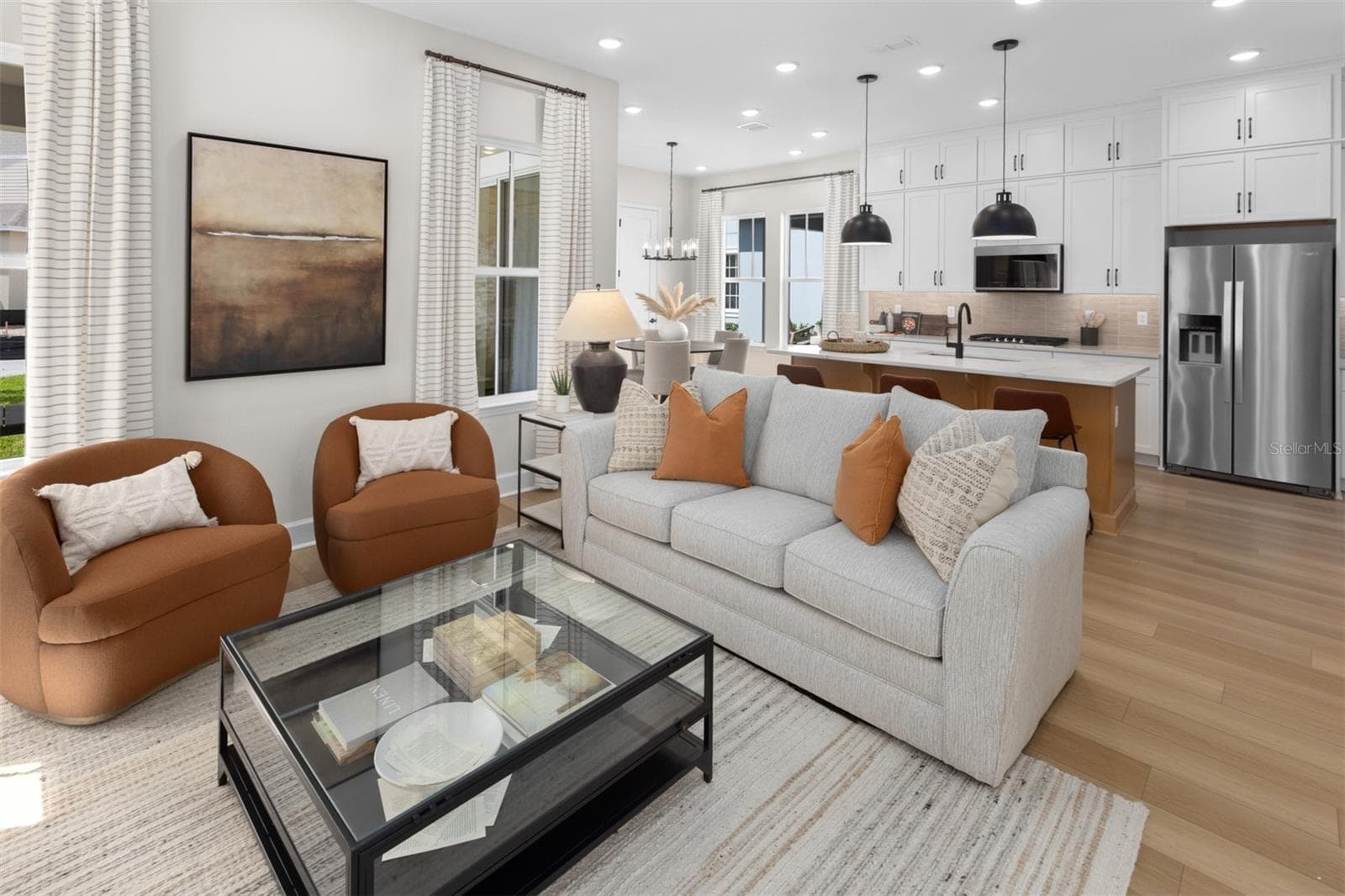 Island Village Heron Model Great Room - 2540 CELEBRATION BLVD, CELEBRATION