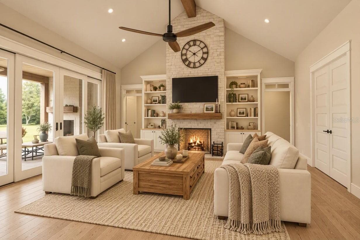 living room - 19003 FREYA LN, DADE CITY