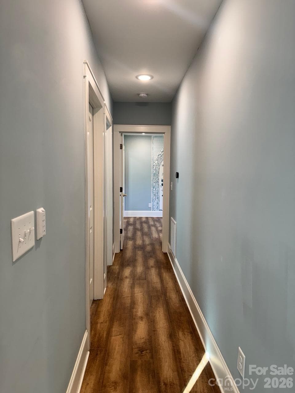 Hall to Laundry, plumbed half bath and bedroom at end of hall - 52 North Lane, Brevard