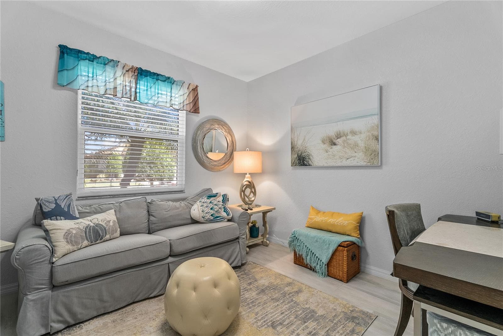 Bedroom 1 being used as an den/pullout couch - 7122 MARSH VIEW TER, BRADENTON