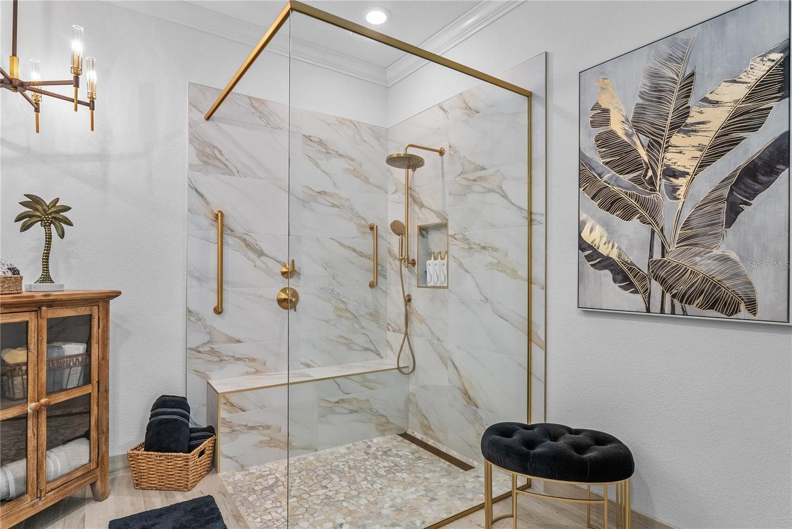 Gorgeous spa like Master Bath - 7122 MARSH VIEW TER, BRADENTON