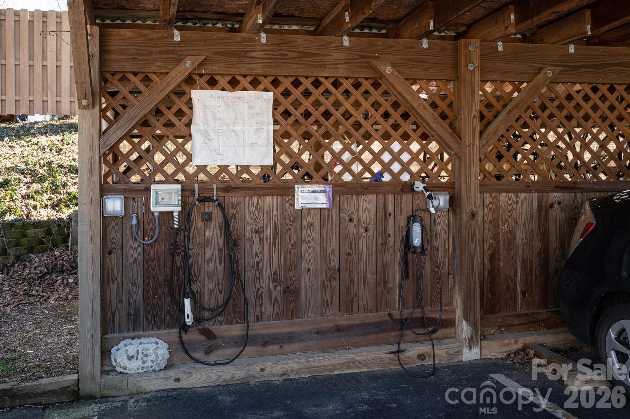 Electric car charging stations - 43 Vermont Court, Asheville