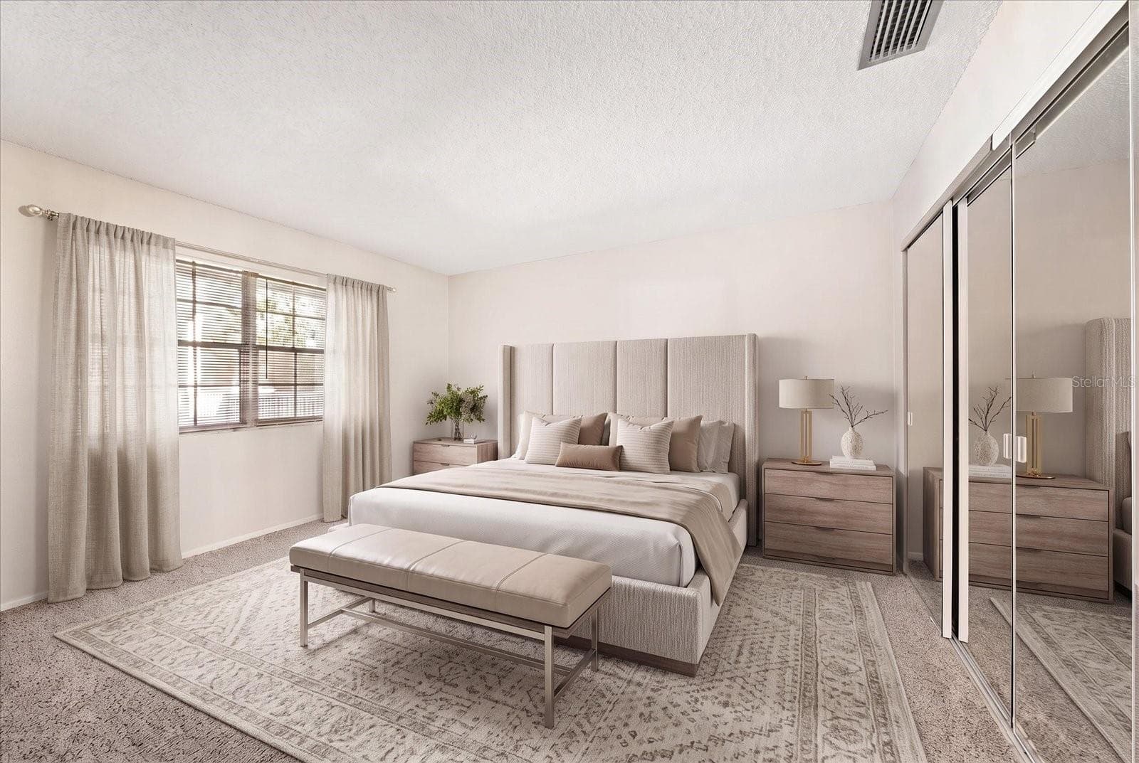Bedroom #2 digitally staged - 1706 BELLEAIR FOREST DR #238, BELLEAIR