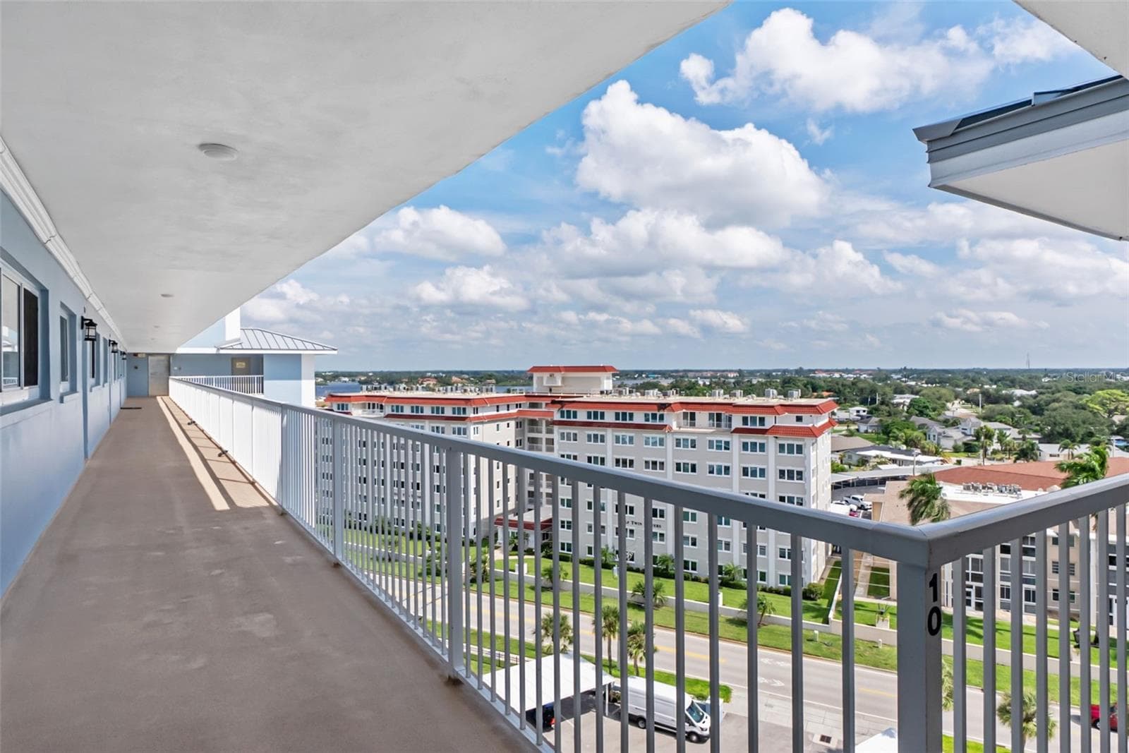 View as you exit elevator on the way to your unit. - 555 THE ESPLANADE N #1001, VENICE