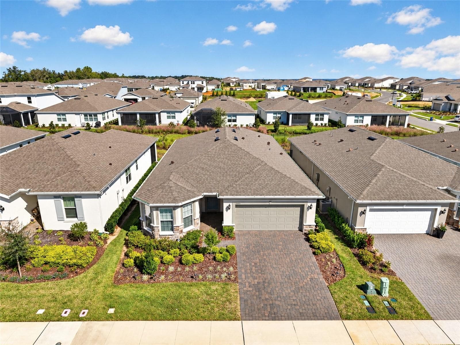 Brick Paver Driveway & Walk-Way - 2605 DEL WEBB DR, MINNEOLA