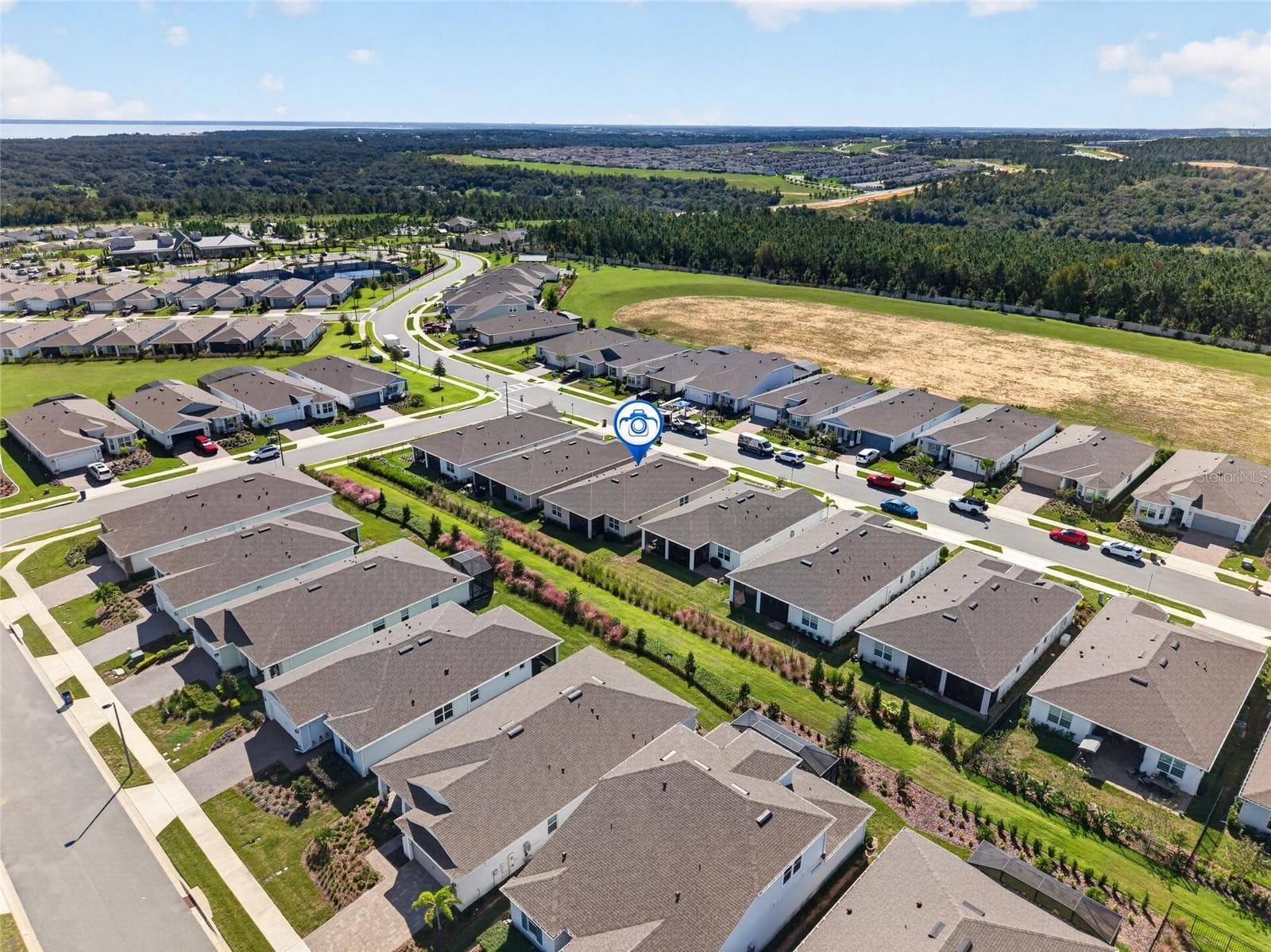 Generous Space Behind the Home - 2605 DEL WEBB DR, MINNEOLA