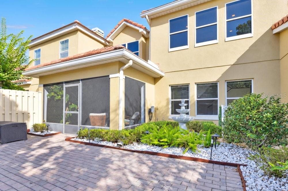 Rear facade - 7149 REGINA WAY, ORLANDO