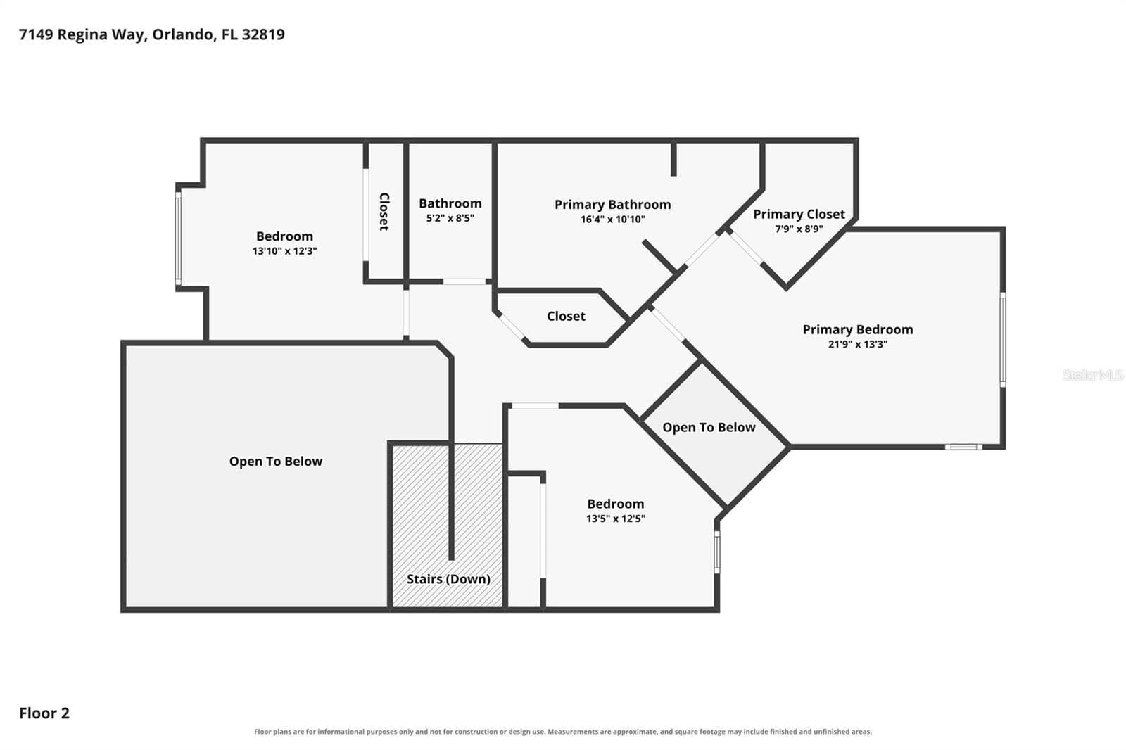 Second Floor - 7149 REGINA WAY, ORLANDO