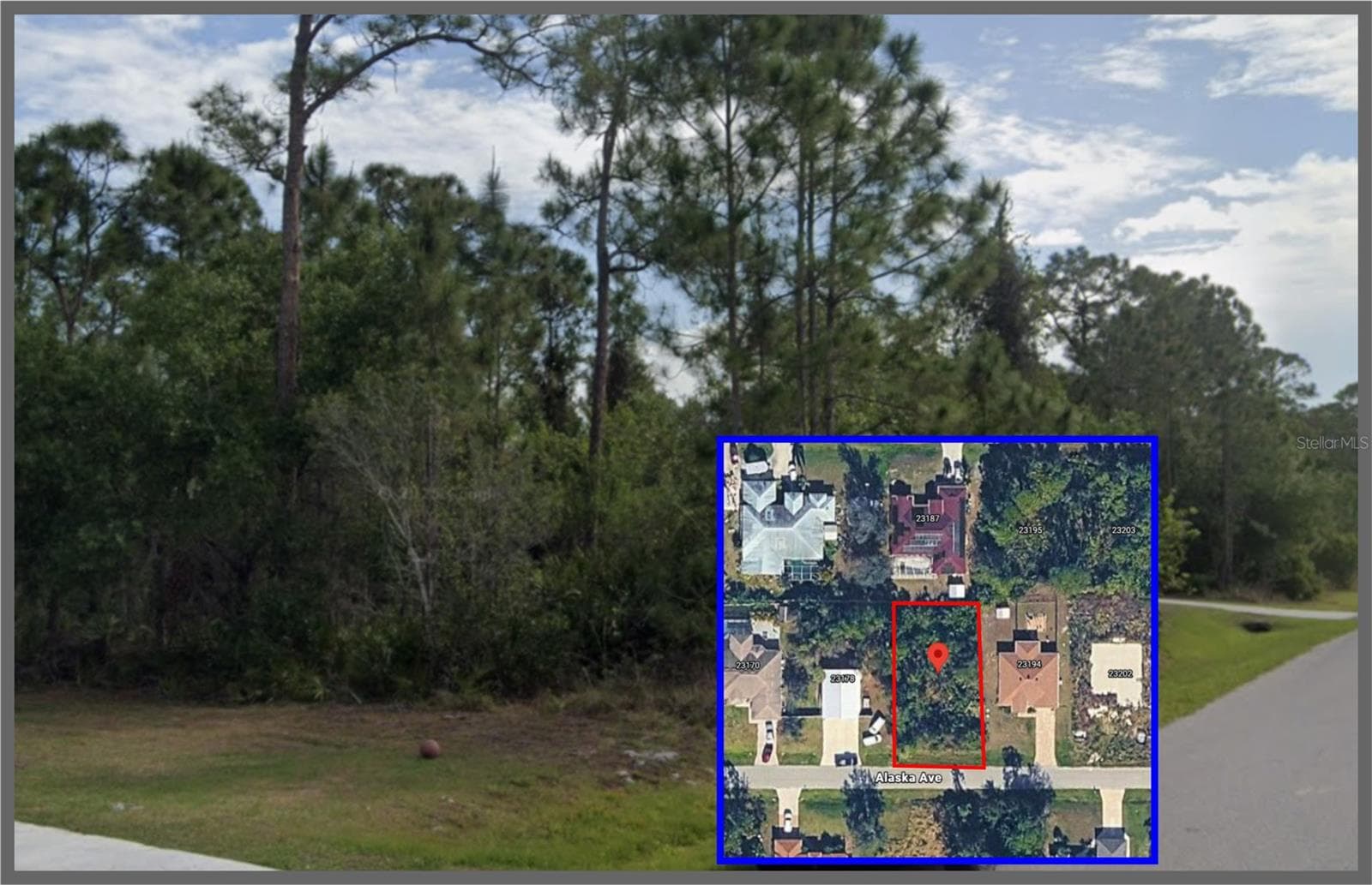 Land at 23186 ALASKA AVE, PORT CHARLOTTE, photo 3 of 3