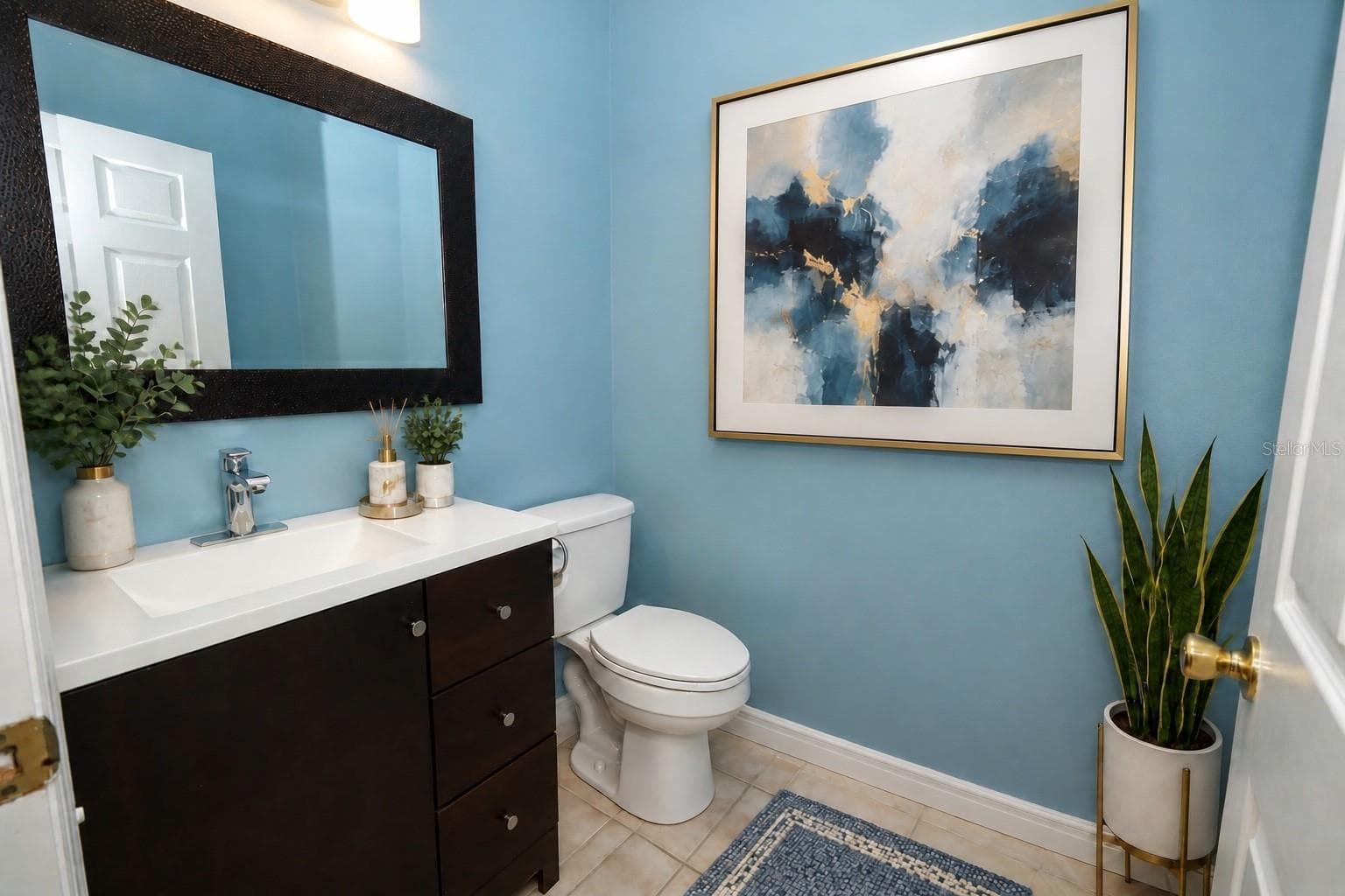 Half Bathroom next to Bedroom 2 - 3581 FOXCROFT CIR, OVIEDO