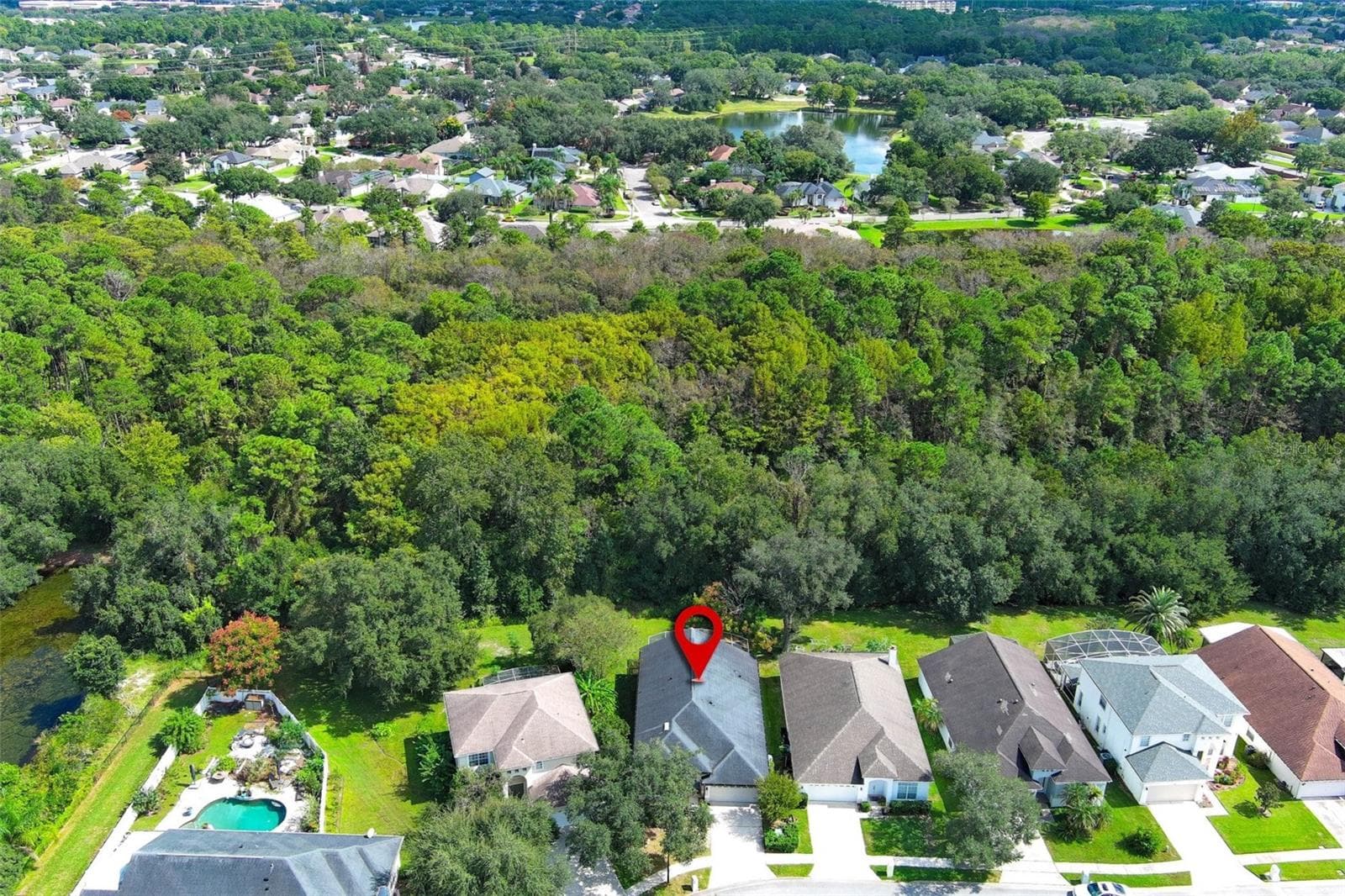 Aerial Views - 3581 FOXCROFT CIR, OVIEDO
