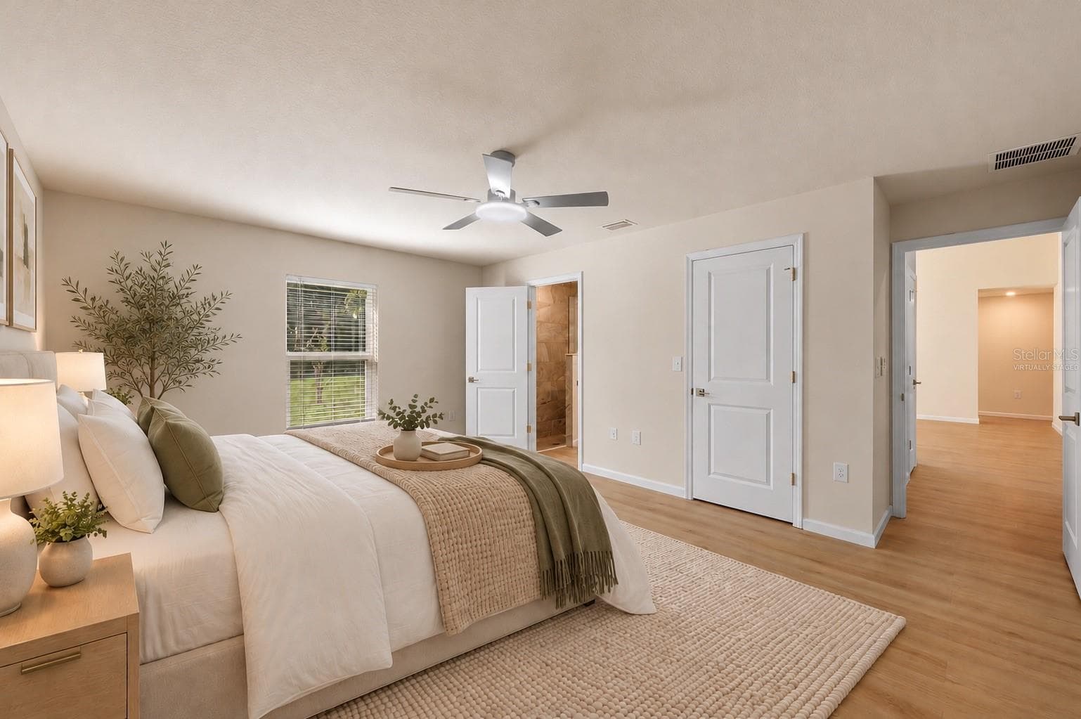 Primary BedroomVirtually Staged - 922 S COUNTY ROAD 419, CHULUOTA