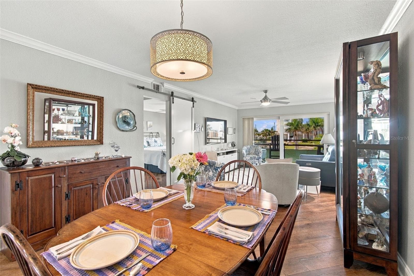 dining to family room - 106 1ST ST E #116, TIERRA VERDE