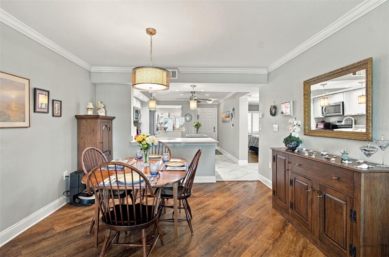 dining room - 106 1ST ST E #116, TIERRA VERDE