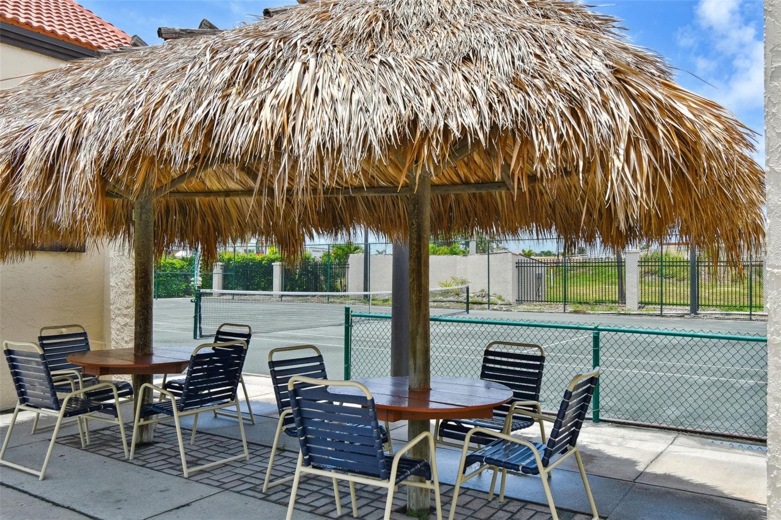 Tiki hut by tennis courts - 106 1ST ST E #116, TIERRA VERDE
