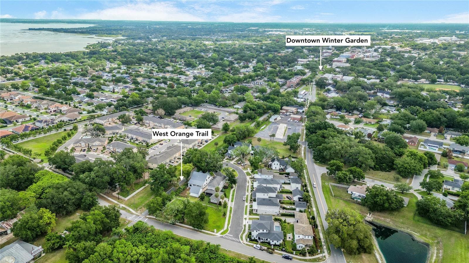 Approximately .5 miles to Downtown Winter Garden - 728 GARDEN WEST TER, WINTER GARDEN
