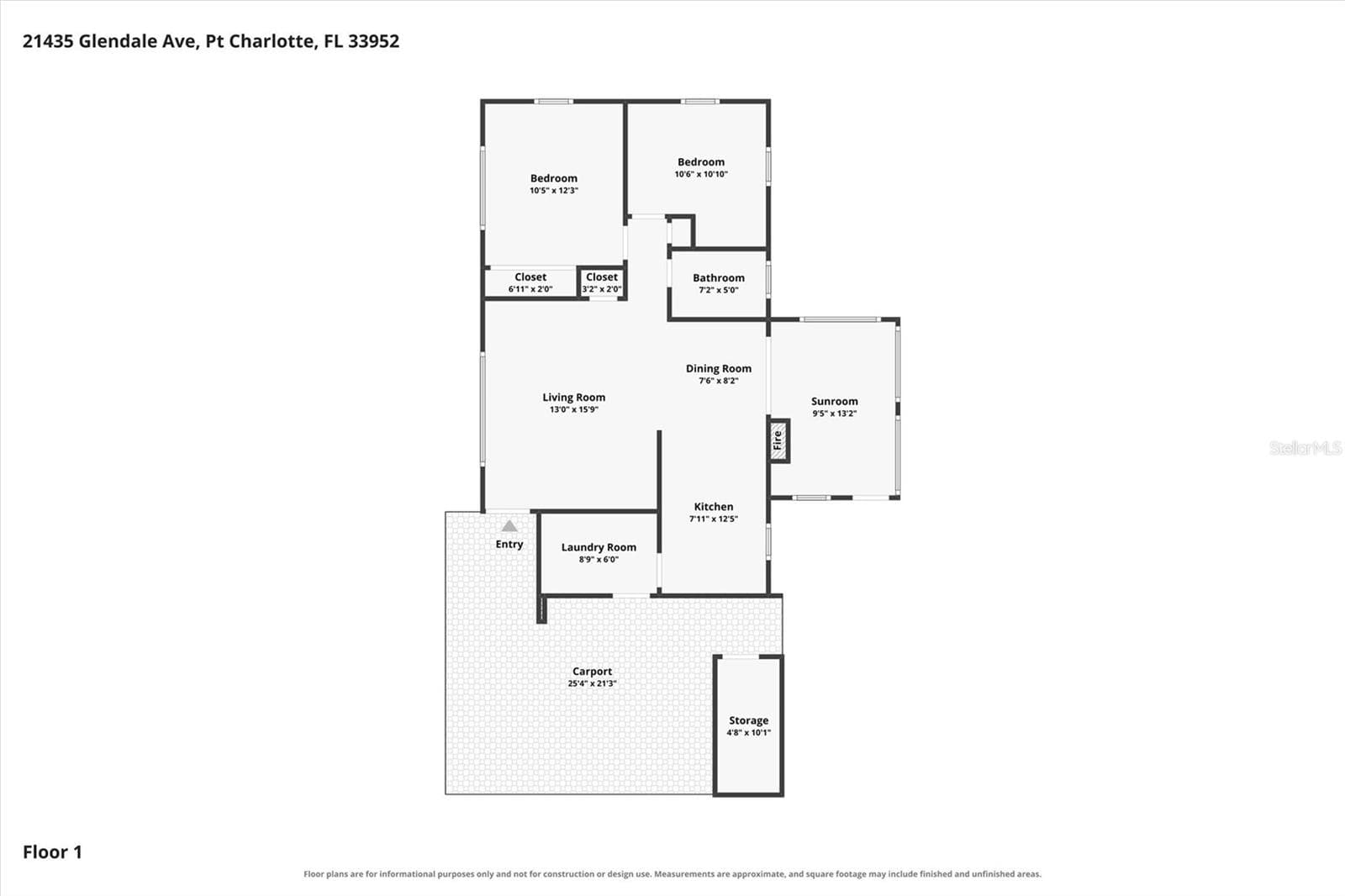 Single Family Residence at 21435 GLENDALE AVE, PORT CHARLOTTE, photo 3 of 38