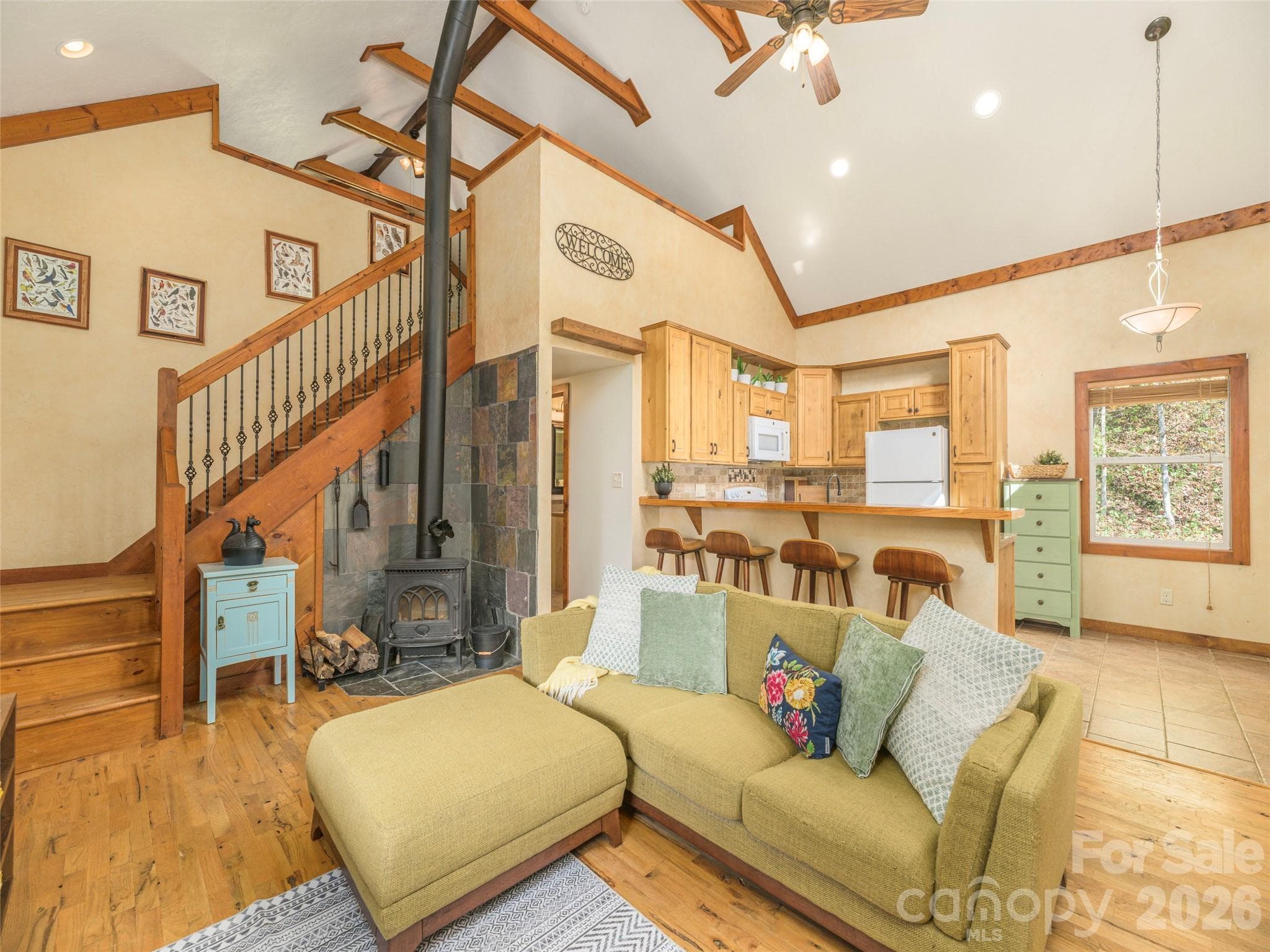 Single Family Residence at 43 Rough Knob Road, Clyde, photo 5 of 48