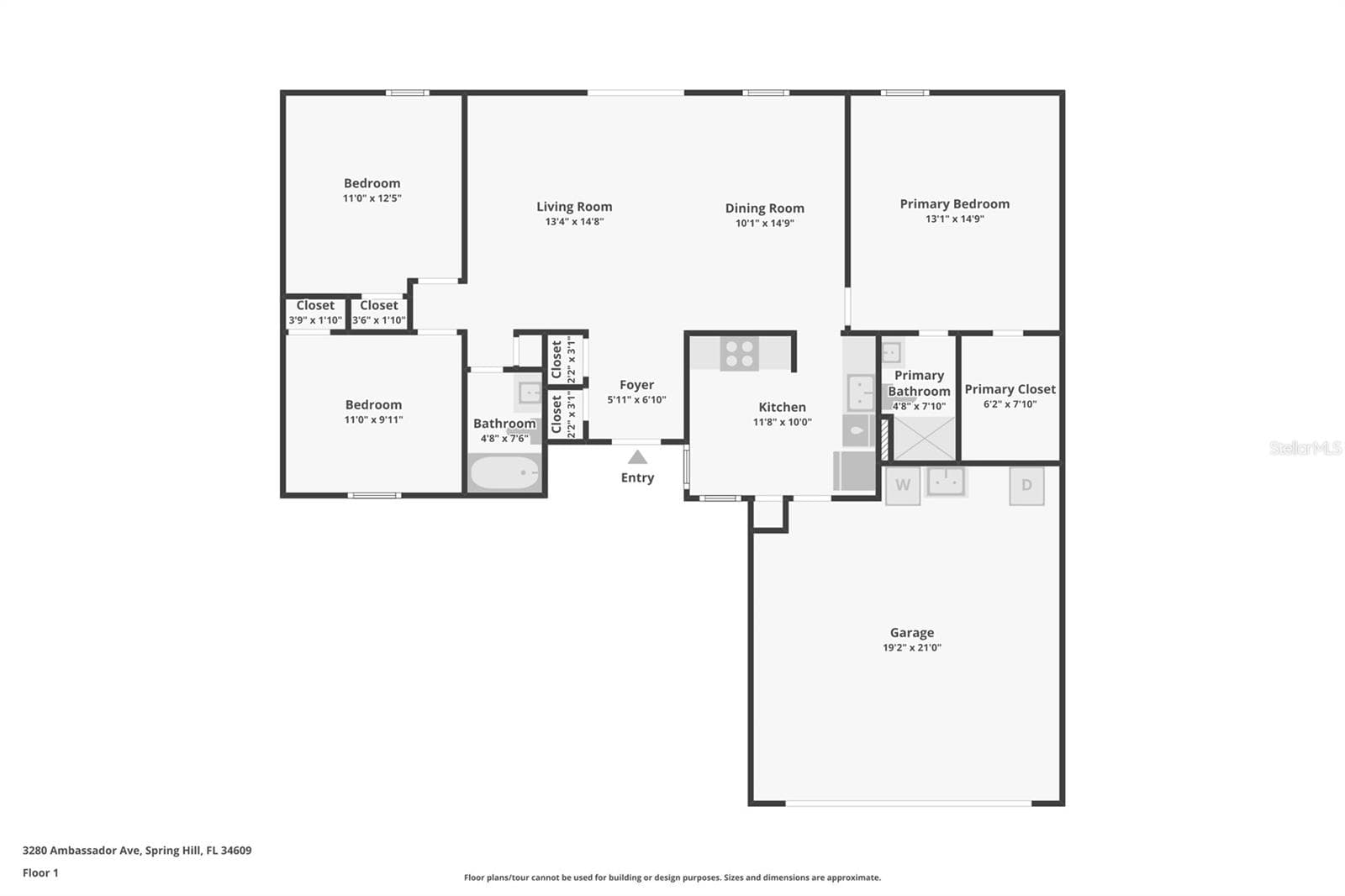 Single Family Residence at 3280 AMBASSADOR AVE, SPRING HILL, photo 2 of 31