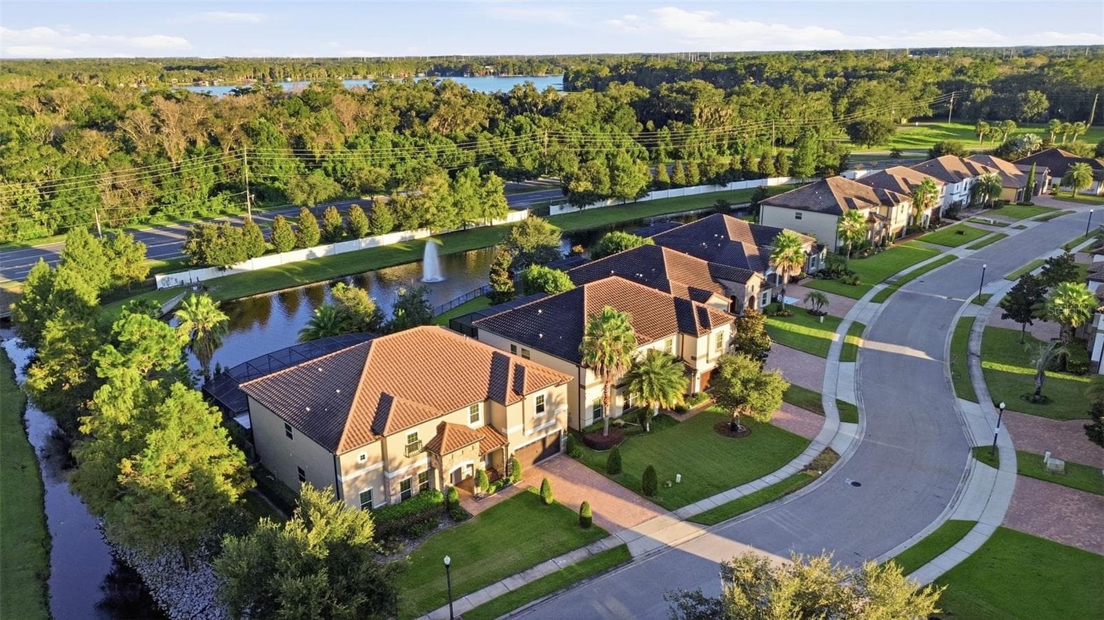 Side Aerial View - 1445 VIA SANGRO PL, WINTER PARK